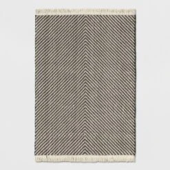 Chevron Woven Area Rug Black/White - Project 62™ 10 Chevron Woven Area Rug Black/White - Project 62™ -Decoro Shop GUEST 99d5d101 4f55 4573 98c6 ebfd2aabc95f