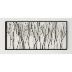 Metal Tree Distressed Dimensional Branch Wall Decor With Black Frame Silver - Olivia & May 6 Metal Tree Distressed Dimensional Branch Wall Decor With Black Frame Silver - Olivia & May -Decoro Shop GUEST 9e915211 409e 44b7 9906 1f57e5ada243