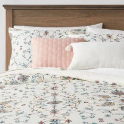 5pc Floral Border Print Comforter Bedding Set Blue/Pink/Yellow - Threshold™ 13 5pc Floral Border Print Comforter Bedding Set Blue/Pink/Yellow - Threshold™ -Decoro Shop GUEST 9eba89cb c139 4839 955b a9c7c6d19f03