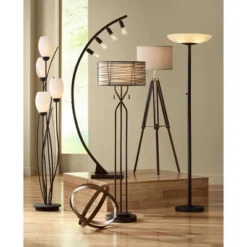 Possini Euro Design Meridian Light Blaster Modern Torchiere Floor Lamp 72" Tall Oil Rubbed Bronze LED Frosted Glass Shade For Living Room Bedroom Home 10 Possini Euro Design Meridian Light Blaster Modern Torchiere Floor Lamp 72" Tall Oil Rubbed Bronze LED Frosted Glass Shade For Living Room Bedroom Home -Decoro Shop GUEST 9f10bba5 9a6c 4273 bb48 1d4a45d8cd14