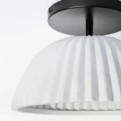 Scalloped Semi-Flush Mount Ceiling Light - Threshold™ Designed With Studio McGee 7 Scalloped Semi-Flush Mount Ceiling Light - Threshold™ Designed With Studio McGee -Decoro Shop GUEST a2f6c445 d12d 433d 863f a723149ed3de