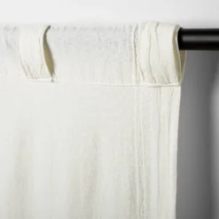 Tonal Texture Curtain Panel Sour Cream - Hearth & Hand™ With Magnolia 9 Tonal Texture Curtain Panel Sour Cream - Hearth & Hand™ With Magnolia -Decoro Shop GUEST a3759400 9398 4b46 97a0 2fba23657e88