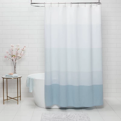 Shower Curtain Ombre Aqua - Threshold™ 1 Shower Curtain Ombre Aqua - Threshold™