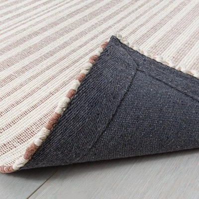 Stripe With Fringe Area Rug - Hearth & Hand With Magnolia 2 Stripe With Fringe Area Rug - Hearth & Hand With Magnolia - Image 2