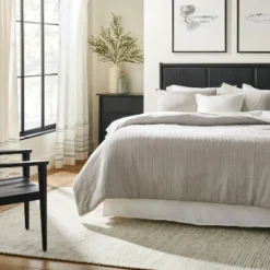 Engineered Hem Stripes Curtain Panel Cream/Gray - Hearth & Hand™ With Magnolia -Decoro Shop GUEST ad95d83d b0b9 44d5 9bce d75c7c8d927f