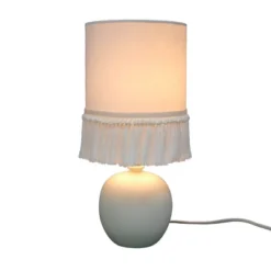 Small Table Lamp With Fringe Shade Off-White (Includes LED Light Bulb) - Opalhouse™ Designed With Jungalow™ -Decoro Shop GUEST b032319a c7f7 464d ab2a a2536f5698f3