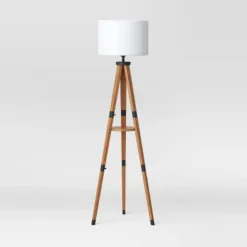 Tripod Floor Lamp With Shelf Brown Wood - Threshold™ 8 Tripod Floor Lamp With Shelf Brown Wood - Threshold™ -Decoro Shop GUEST b1b8ca20 55ea 4c4e bc34 1f4ca7a73cd2