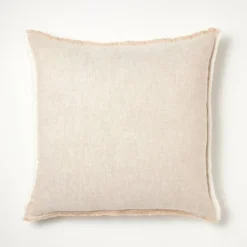 Oversized Reversible Linen Square Throw Pillow With Frayed Edges - Threshold™ Designed With Studio McGee 10 Oversized Reversible Linen Square Throw Pillow With Frayed Edges - Threshold™ Designed With Studio McGee -Decoro Shop GUEST b24eae29 d0b8 4a56 a4ef 09c04c3955b4