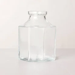 Octagonal Clear Glass Bottle Vase - Hearth & Hand™ With Magnolia 9 Octagonal Clear Glass Bottle Vase - Hearth & Hand™ With Magnolia -Decoro Shop GUEST b77fda3b 4964 41c9 b258 a7f93f4b99c9