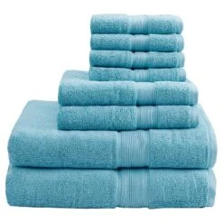 8pc Cotton Bath Towel Set 30 8pc Cotton Bath Towel Set -Decoro Shop GUEST b8321ab9 2c3e 4e62 a340 fddc4de82e9e
