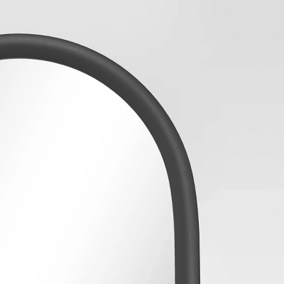 20" X 65" Arch Floor Mirror Black - Threshold™ 3 20" X 65" Arch Floor Mirror Black - Threshold™ - Image 3