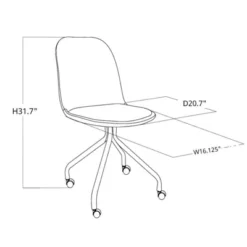 Rolling Kids' Desk Chair - Pillowfort™ 19 Rolling Kids' Desk Chair - Pillowfort™ -Decoro Shop GUEST c506529f 509a 4830 adac 351a76fbb9d6