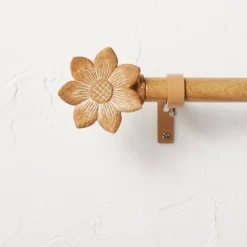 Flower Faux Wood Curtain Rod Natural Wood - Opalhouse™ Designed With Jungalow™ 7 Flower Faux Wood Curtain Rod Natural Wood - Opalhouse™ Designed With Jungalow™ -Decoro Shop GUEST c5b5a613 8f9b 4e84 9eff 5ca6e3369a7b