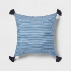 5pc Block Print With Border Comforter Bedding Set White/Blue - Threshold™ 11 5pc Block Print With Border Comforter Bedding Set White/Blue - Threshold™ -Decoro Shop GUEST c694dc91 e0ad 45f3 8331 20bfeed2019f