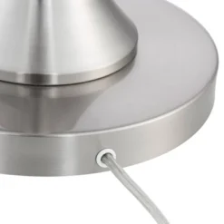 Possini Euro Design Modern Floor Lamp 64" Tall Brushed Nickel Silver Organza White Linen Drum Shade For Living Room Bedroom Office 12 Possini Euro Design Modern Floor Lamp 64" Tall Brushed Nickel Silver Organza White Linen Drum Shade For Living Room Bedroom Office -Decoro Shop GUEST c6dfbe8e 2b7e 4a29 a926 3521ac4c1fa2