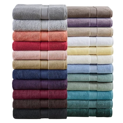 8pc Cotton Bath Towel Set 1 8pc Cotton Bath Towel Set