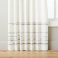 Engineered Hem Stripes Curtain Panel Cream/Gray - Hearth & Hand™ With Magnolia -Decoro Shop GUEST ce2cfef5 4ffc 4553 9efa 21c03c3714d0