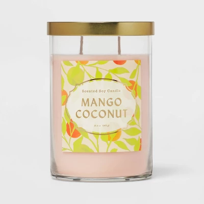 Glass Jar Mango Coconut Candle - Opalhouse™ 3 Glass Jar Mango Coconut Candle - Opalhouse™ - Image 3