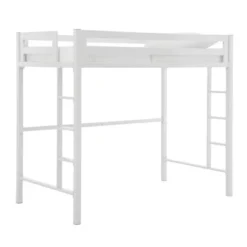Twin Premium Deluxe Metal Loft Bed - Saracina Home 11 Twin Premium Deluxe Metal Loft Bed - Saracina Home -Decoro Shop GUEST d5e2f50f 001e 4e3d bb59 b10ee05e384c