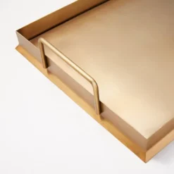 Beveled 12" X 16" Metal Decor Tray Brass Finish - Hearth & Hand™ With Magnolia 5 Beveled 12" X 16" Metal Decor Tray Brass Finish - Hearth & Hand™ With Magnolia -Decoro Shop GUEST d65f60f1 7931 46c6 9fde 1ee80041ecb1