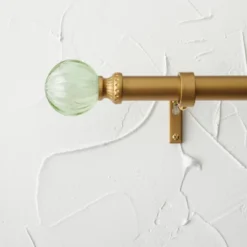Faux Jade Ball Curtain Rod Brass - Opalhouse™ Designed With Jungalow™ 5 Faux Jade Ball Curtain Rod Brass - Opalhouse™ Designed With Jungalow™ -Decoro Shop GUEST d7507ef0 fa5a 4b13 920f 0c72746f2e61