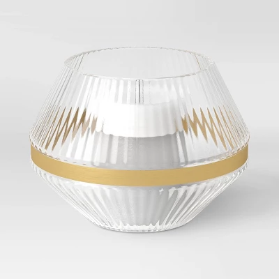 Medium Luxe Glass Hurricane Holder - Threshold™ 2 Medium Luxe Glass Hurricane Holder - Threshold™ - Image 2