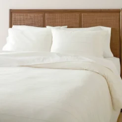 Fine Stripe Duvet & Sham Set Twilight Taupe/Sour Cream - Hearth & Hand™ With Magnolia 9 Fine Stripe Duvet & Sham Set Twilight Taupe/Sour Cream - Hearth & Hand™ With Magnolia -Decoro Shop GUEST d97804e0 8bdc 4eb6 ac58 edbed2ee570c