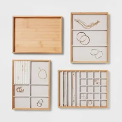 9" X 12" Stackable Bamboo Accessory Tray - Brightroom™ 10 9" X 12" Stackable Bamboo Accessory Tray - Brightroom™ -Decoro Shop GUEST da2b8ef9 62c5 4c85 92cb 2443da6dbc8b