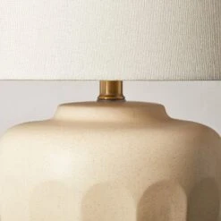 Faceted Ceramic Table Lamp Taupe/Cream (Includes LED Light Bulb) - Hearth & Hand™ With Magnolia 5 Faceted Ceramic Table Lamp Taupe/Cream (Includes LED Light Bulb) - Hearth & Hand™ With Magnolia -Decoro Shop GUEST da8e631d bb1b 4505 abbc ceff25417c31