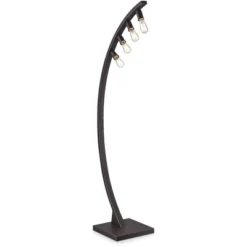 Franklin Iron Works Arcos Industrial Arc Floor Lamp 71" Tall Bronze Brown Metal Dimmable LED Decor For Living Room Reading Bedroom Office House Home 12 Franklin Iron Works Arcos Industrial Arc Floor Lamp 71" Tall Bronze Brown Metal Dimmable LED Decor For Living Room Reading Bedroom Office House Home -Decoro Shop GUEST daee5594 75c5 44e8 b517 86c9716dad2e