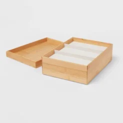 9" X 12" Stackable Bamboo Accessory Tray - Brightroom™ 11 9" X 12" Stackable Bamboo Accessory Tray - Brightroom™ -Decoro Shop GUEST dbfe0d6f 1c5b 4ccd a8a9 a879eda1c6a5