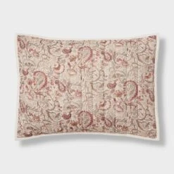 Voile Paisley Printed Quilt Sham Cream - Threshold™ 5 Voile Paisley Printed Quilt Sham Cream - Threshold™ -Decoro Shop GUEST e0f4f329 7b2b 4e95 8132 3a5419a69f2c