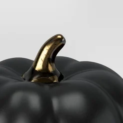 Set Of 3 Small Ceramic Halloween Pumpkins With Gold Stem - Threshold™ 5 Set Of 3 Small Ceramic Halloween Pumpkins With Gold Stem - Threshold™ -Decoro Shop GUEST e522c71c 5236 4716 87d9 cb99acca79a8