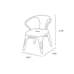 Set Of 2 Harper & Hudson Kids' Metal Activity Chairs - ACEssentials 19 Set Of 2 Harper & Hudson Kids' Metal Activity Chairs - ACEssentials -Decoro Shop GUEST e7185e2c 790c 4477 ab1f bdc95d67ad72