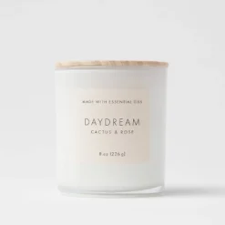 Wood Lidded Glass Wellness Daydream Candle - Threshold™ -Decoro Shop GUEST e7678411 c900 447e 88b9 57b15bd05ed0