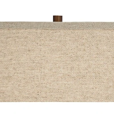 Franklin Iron Works Andreas Industrial Table Lamp 26" High Brown Metal With Nightlight LED And USB Charging Port Oatmeal Shade For Living Room Desk 2 Franklin Iron Works Andreas Industrial Table Lamp 26" High Brown Metal With Nightlight LED And USB Charging Port Oatmeal Shade For Living Room Desk - Image 2