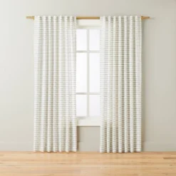 Blanket Stitch Curtain Panel Dark Gray/Cream - Hearth & Hand™ With Magnolia 9 Blanket Stitch Curtain Panel Dark Gray/Cream - Hearth & Hand™ With Magnolia -Decoro Shop GUEST e8962afc 09d7 4b24 8546 b1d44420a887