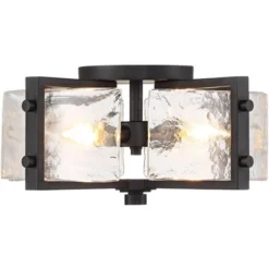 Possini Euro Design Adri Modern Ceiling Light Flush Mount Fixture Black 16 1/2" Wide Black 4-Light Textured Glass For Bedroom Kitchen Living Room Home 8 Possini Euro Design Adri Modern Ceiling Light Flush Mount Fixture Black 16 1/2" Wide Black 4-Light Textured Glass For Bedroom Kitchen Living Room Home -Decoro Shop GUEST e96a682b d765 4dbc 99b6 5255f09eebd3