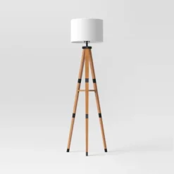 Tripod Floor Lamp With Shelf Brown Wood - Threshold™ 9 Tripod Floor Lamp With Shelf Brown Wood - Threshold™ -Decoro Shop GUEST ea3ba26a 585d 476c be10 3b33e5b59195