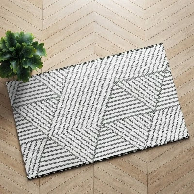 2'3"x3'9" Geo Accent Rug Gray - Project 62™ 1 2'3"x3'9" Geo Accent Rug Gray - Project 62™