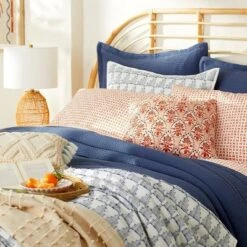 Washed Waffle Weave Comforter & Pillow Sham Set - Threshold 7 Washed Waffle Weave Comforter & Pillow Sham Set - Threshold -Decoro Shop GUEST eb91e70f 636f 40cd 9037 6dcb0e52f972