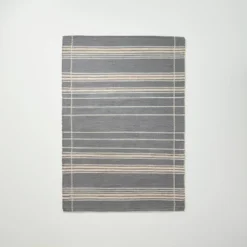 Wool Blend Variegated Stripe Area Rug Dark Gray - Hearth & Hand™ With Magnolia 13 Wool Blend Variegated Stripe Area Rug Dark Gray - Hearth & Hand™ With Magnolia -Decoro Shop GUEST ed90b234 077e 454c 8d98 a788492a1a64
