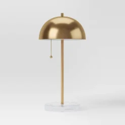Dome Table Lamp With Acrylic Base Brass - Threshold™ -Decoro Shop GUEST ef97fb3e 426e 4a0f a1be 70de24cbbc36