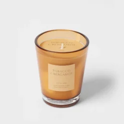 Colored Vase Glass With Dustcover Tobacco And Bergamot Candle Yellow - Threshold™ 12 Colored Vase Glass With Dustcover Tobacco And Bergamot Candle Yellow - Threshold™ -Decoro Shop GUEST f2d322ed 7929 4fe4 80ce 3b86e1456d1f