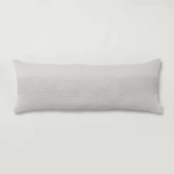 16"x42" Slub Center Stripe Oversized Lumbar Bed Pillow - Hearth & Hand™ With Magnolia 11 16"x42" Slub Center Stripe Oversized Lumbar Bed Pillow - Hearth & Hand™ With Magnolia -Decoro Shop GUEST f673eb2c 3be0 4877 abf9 662b5b5573ff