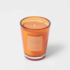 Colored Vase Glass With Dustcover Mandarin & Guava Candle Orange - Threshold™ 13 Colored Vase Glass With Dustcover Mandarin & Guava Candle Orange - Threshold™ -Decoro Shop GUEST f690da26 0feb 4a9d 8634 caaa1172c9d3