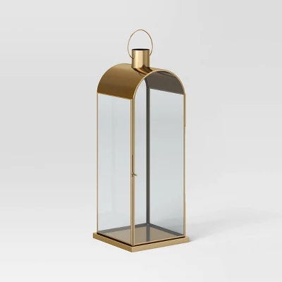 Metal Lantern Gold - Threshold™ 6 Metal Lantern Gold - Threshold™ - Image 6